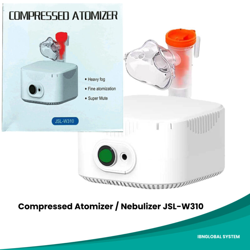 Compressed Atomizer Nebulizer JSL-W310 – Portable Medical Compressor Nebulizer Machine